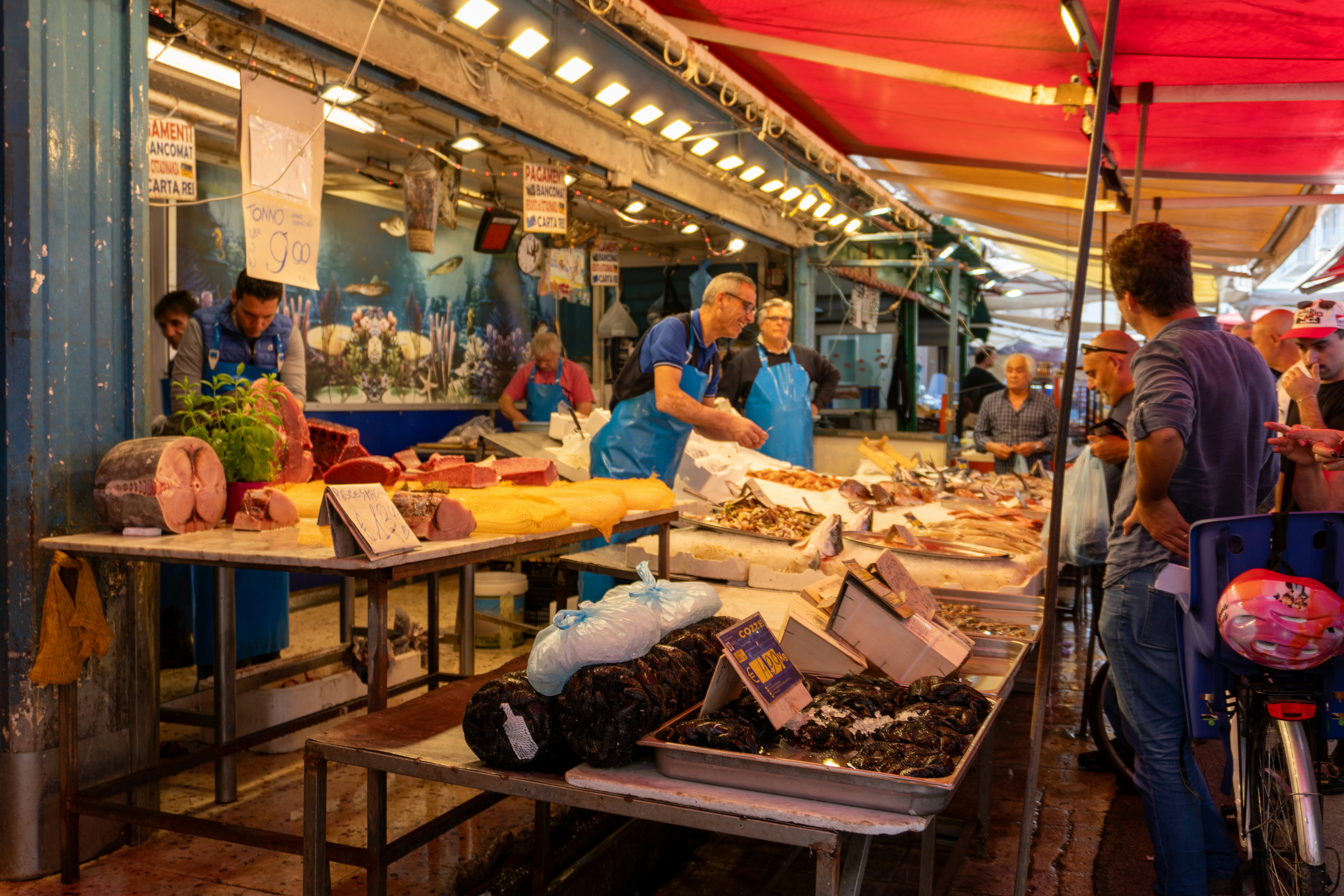 Esperienza mattutina mercato del pesce