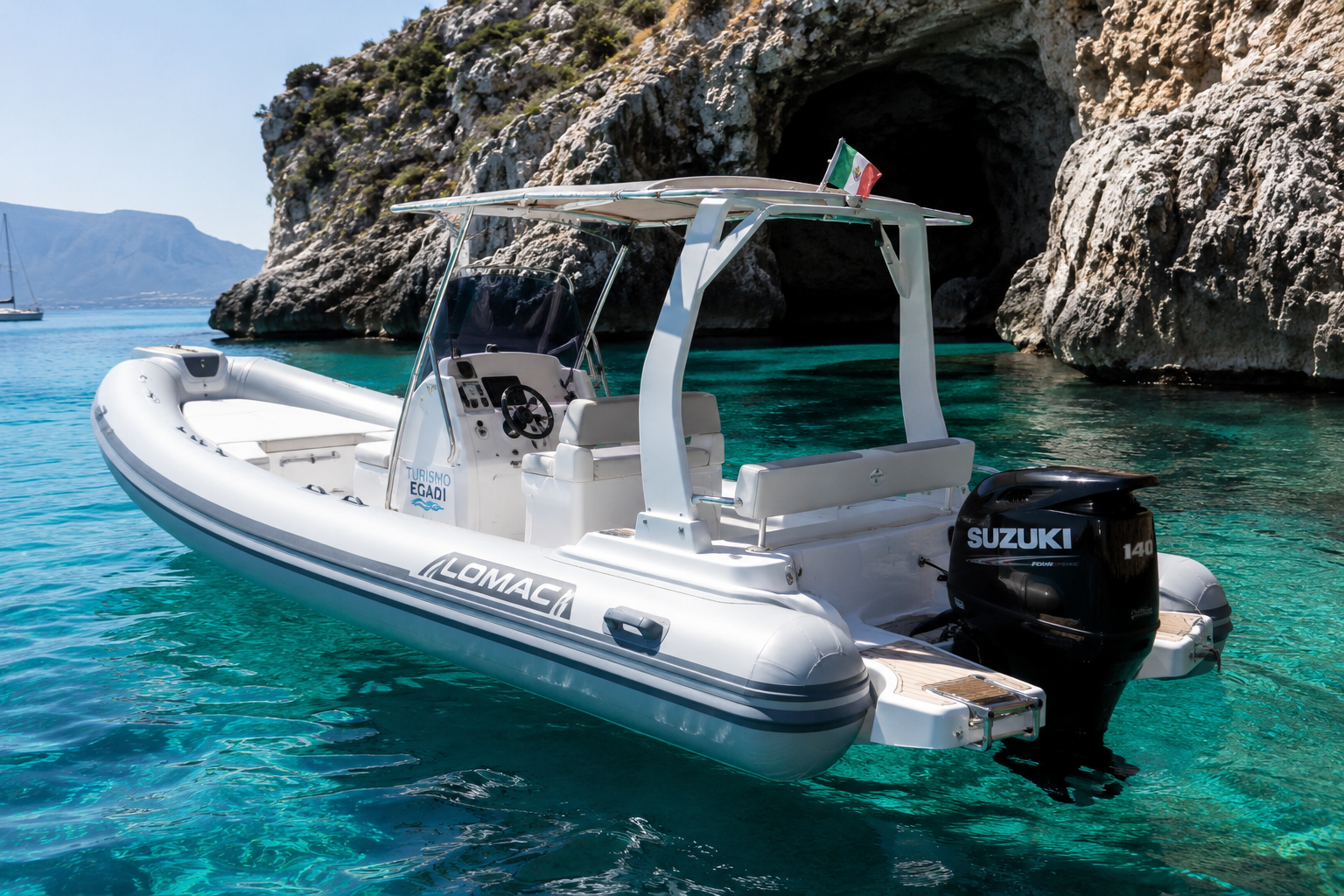 giro in gommone