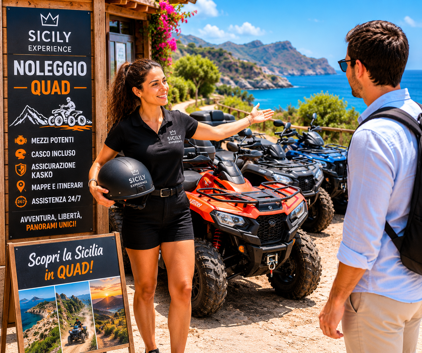 Noleggio Quad
