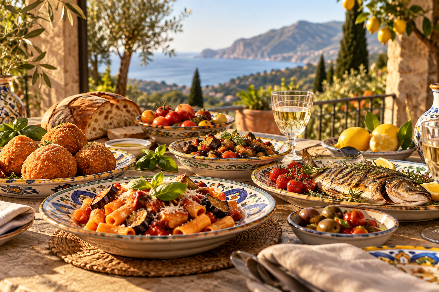 Menu siciliano -cena
